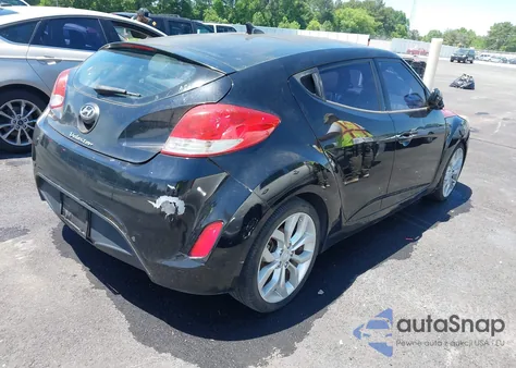 2012 Hyundai Veloster Base W/Gray из США, поврежденный, VIN KMHTC6AD4CU070537